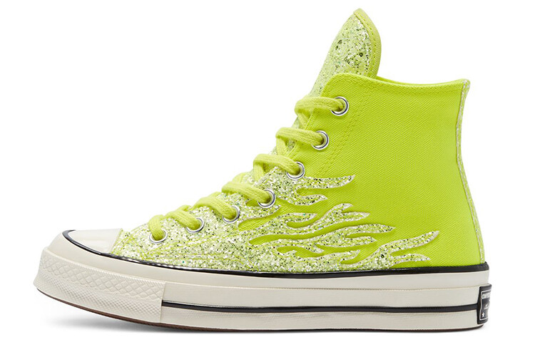 

Кеды Converse Chuck Taylor All Star 70 Hi Glitter Shine Lemon Women's