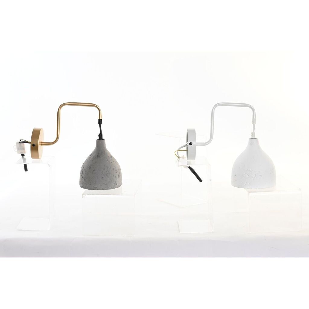 

Настенный светильник DKD Home Decor 14 x 27 x 26 см Металл Цемент Темно-серый 220 В 50 Вт Модерн (2 шт.)