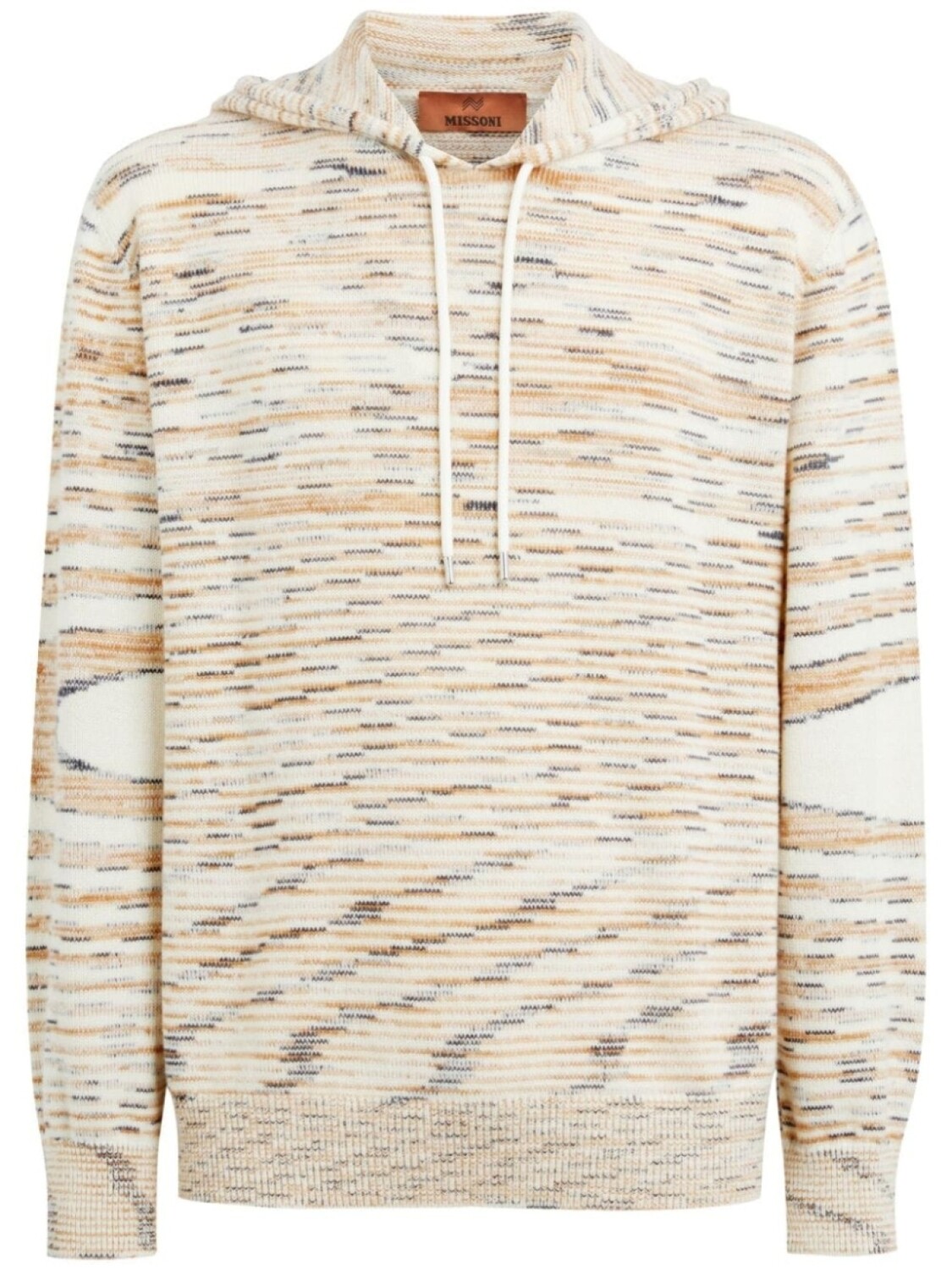 

Missoni хлопковая толстовка с капюшоном, нейтральный цвет
