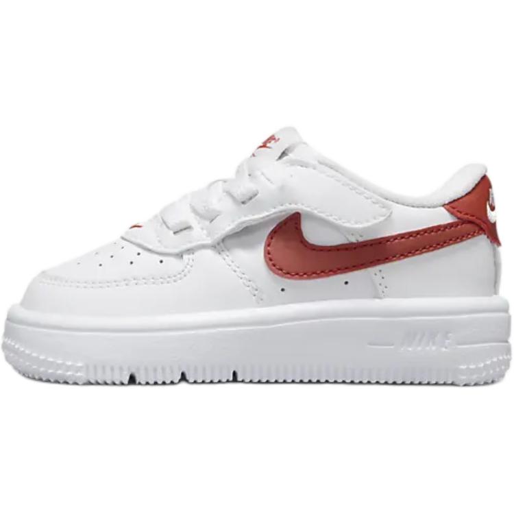 

Nike Скользостойкие износостойкие низкие детские ботинки White Red Infant And Toddler