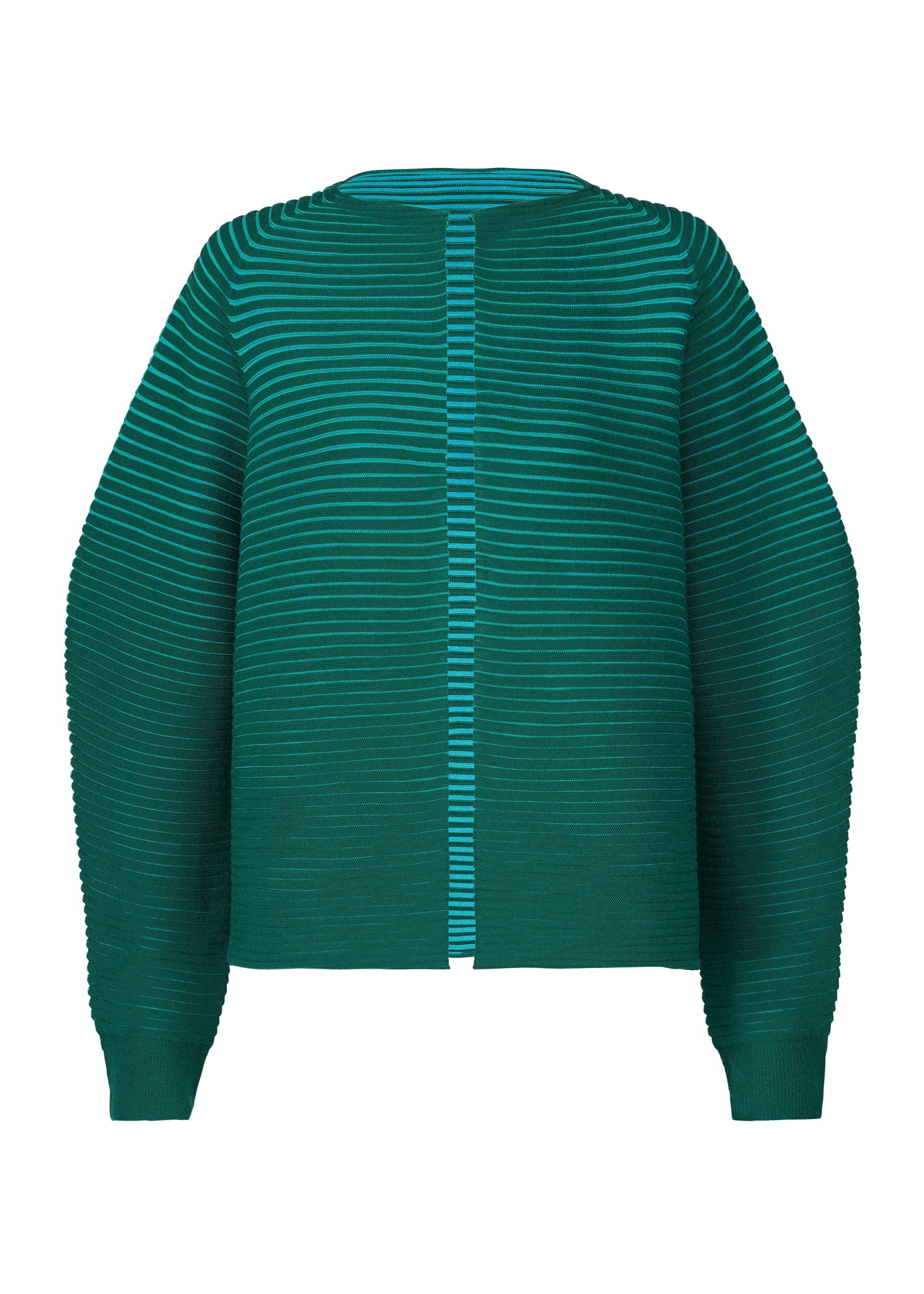 

Кардиган circle knit Issey Miyake, зеленый