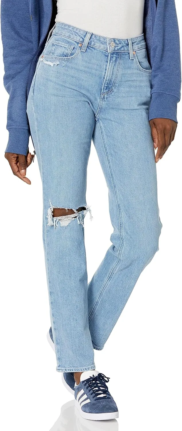 

PAIGE Women's Noella 30" Boyfriend Fit High Rise в цвете Starcourt Destructed