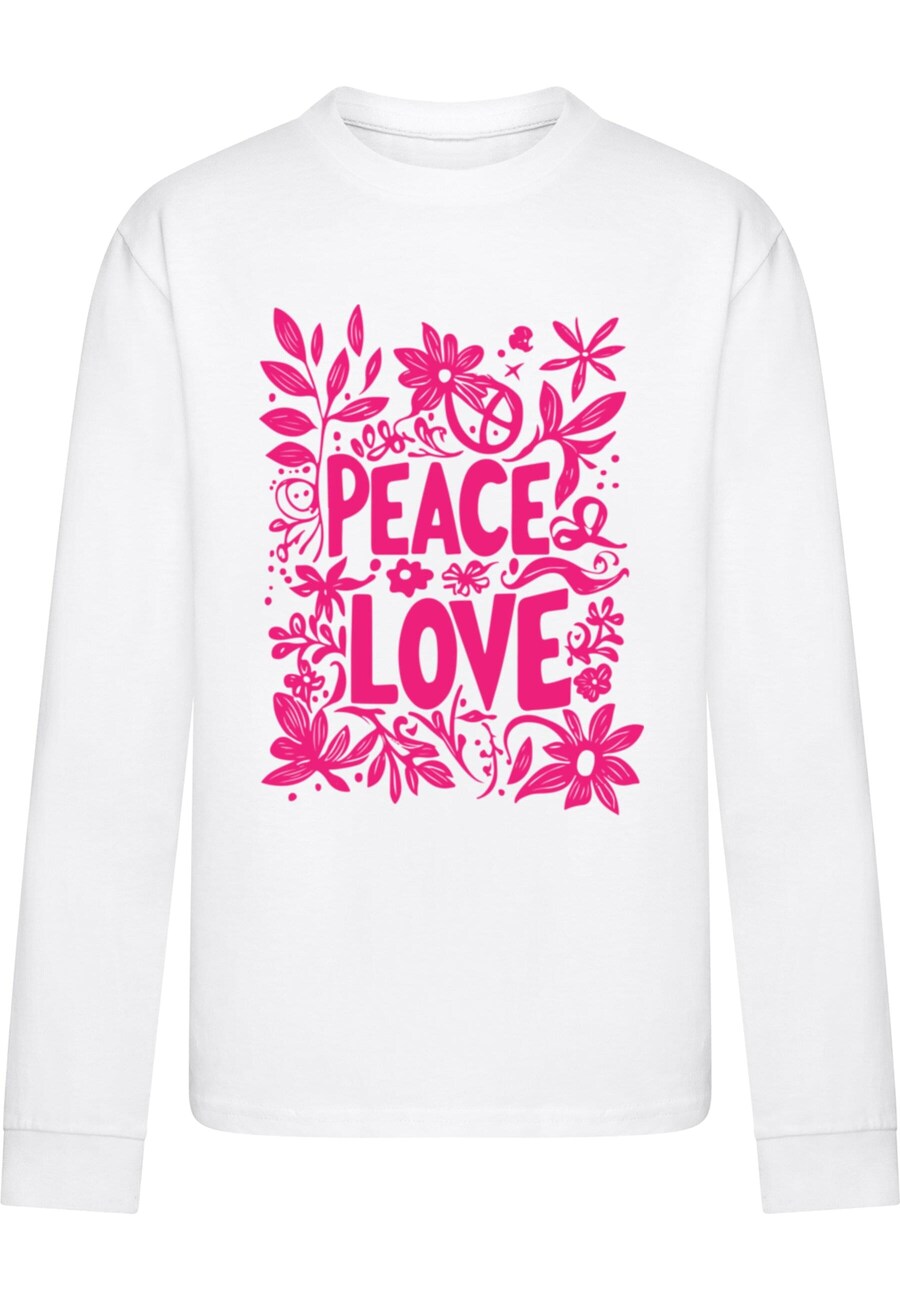 

Рубашка Merchcode Peace and Love, белый
