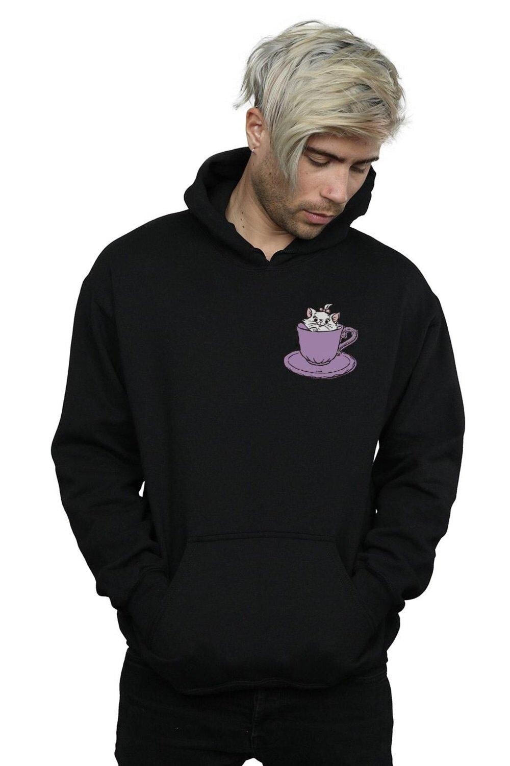 

Толстовка с принтом на груди Aristocats Marie In Cup Disney, черный