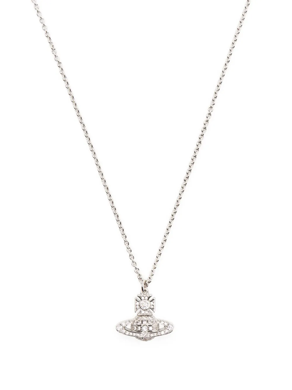 

Цепочное колье с подвеской Orb Vivienne Westwood, серебряный