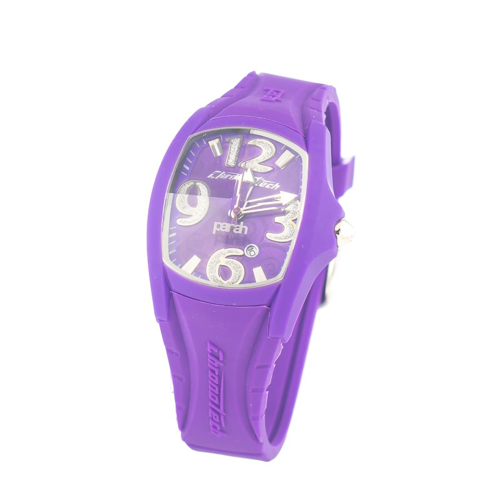 

Женские часы Chronotech Rubber, фиолетовый