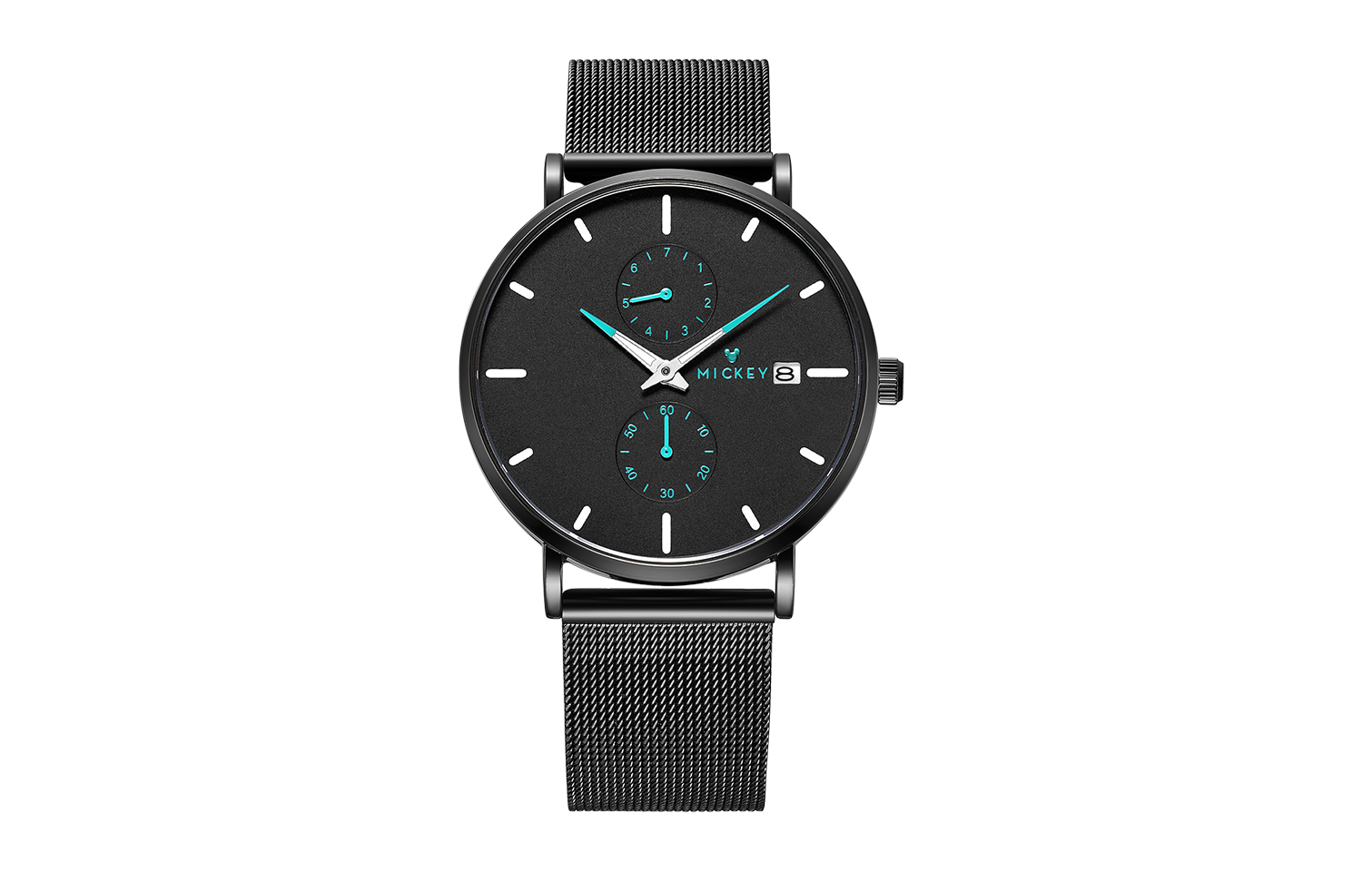

Disney Часы Collection Quartz Movement Watch Men's Watch Black Dial MK 12062B4