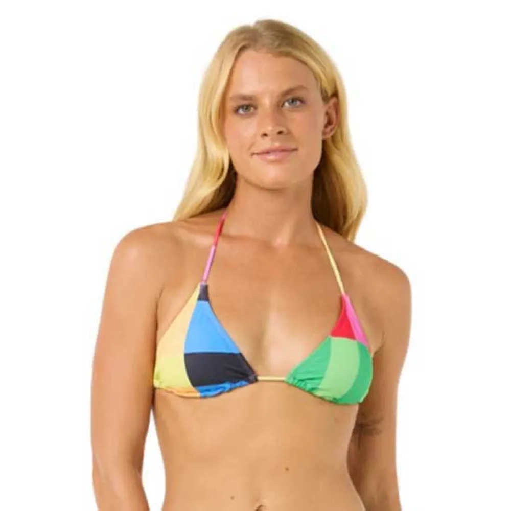 

Топ бикини Rip Curl Las Dalias Sliding Triangle, разноцветный