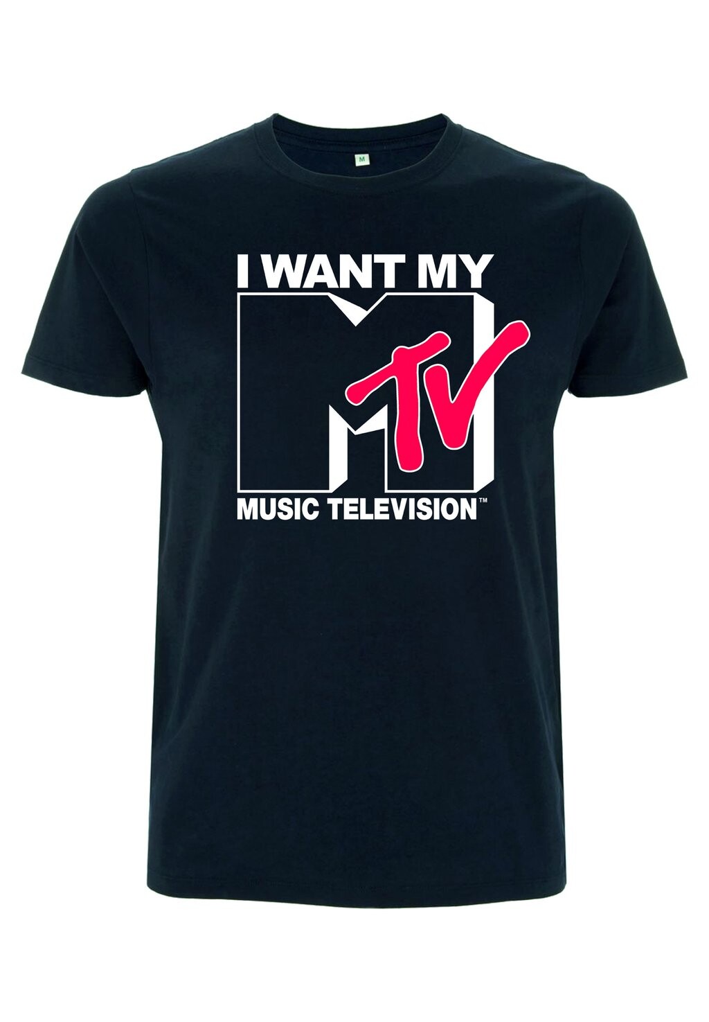 

Футболка с принтом MTV WANT LOGO Henry Tiger, темно-синий