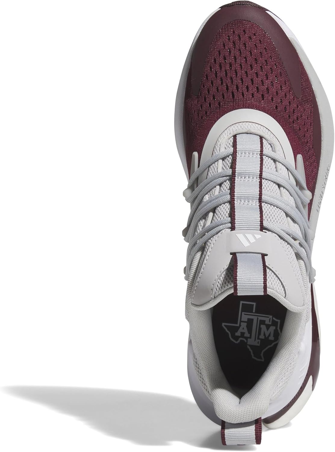 Кроссовки Adidas Унисекс-взрослые NCAA 25/26 Team Alphaboost V2, белый/серый — фото 3
