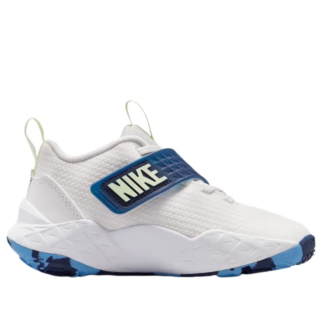 (PS) Кроссовки Nike Team Hustle D 12 'Summit White Midnight Navy' — фото 2