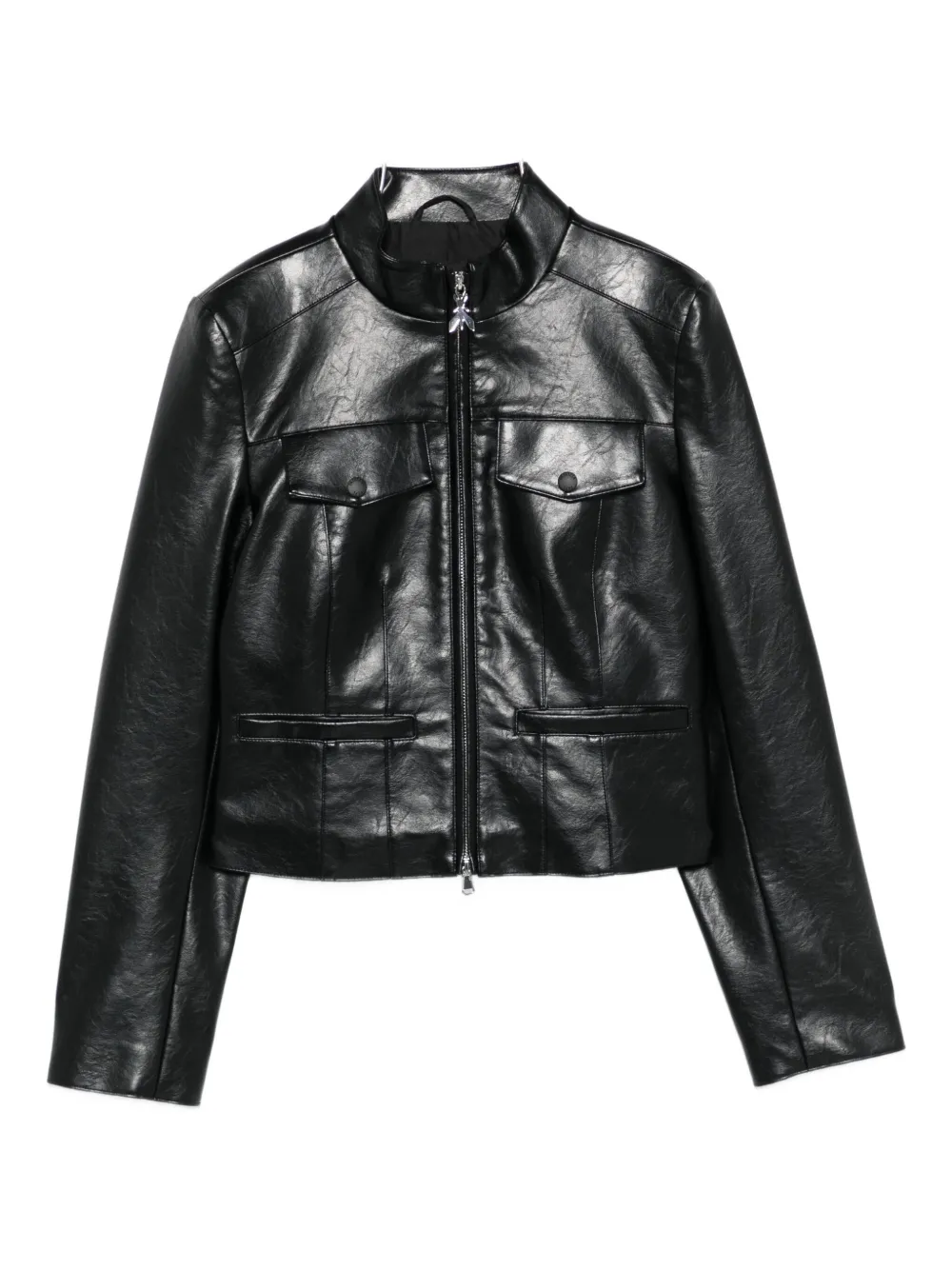 

Бомбер на молнии Patrizia Pepe, черный