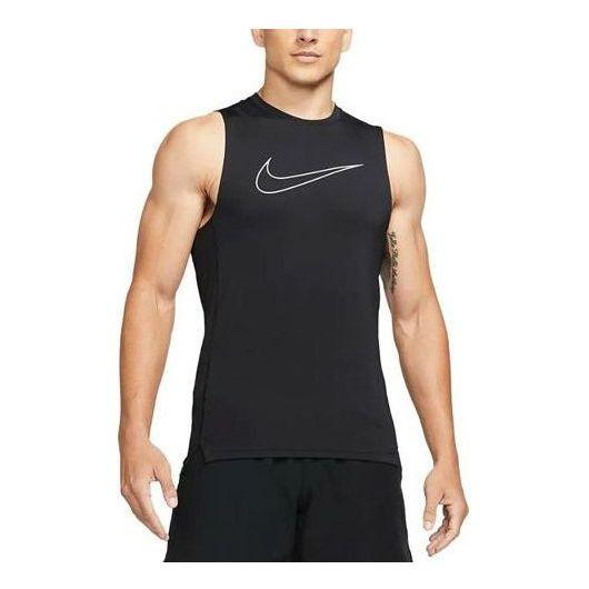 

Топ Nike Pro Dri-FIT Slim Fit Sleeveless Top 'Black'