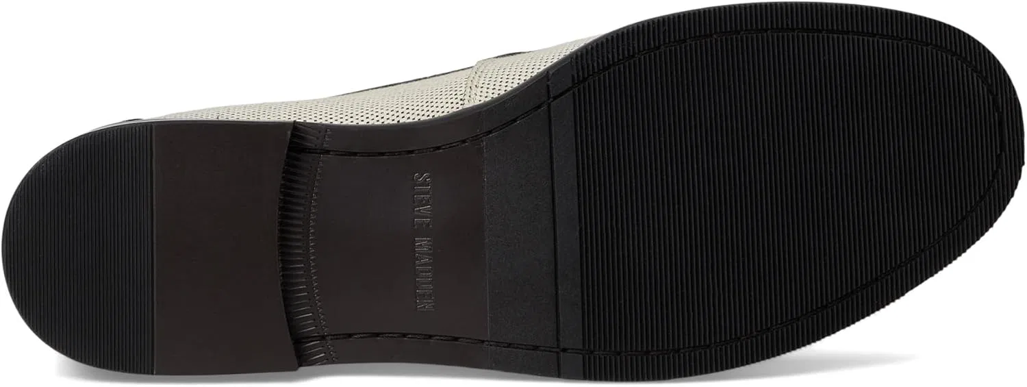 Лоферы Steve Madden, Black/Beige — фото 3