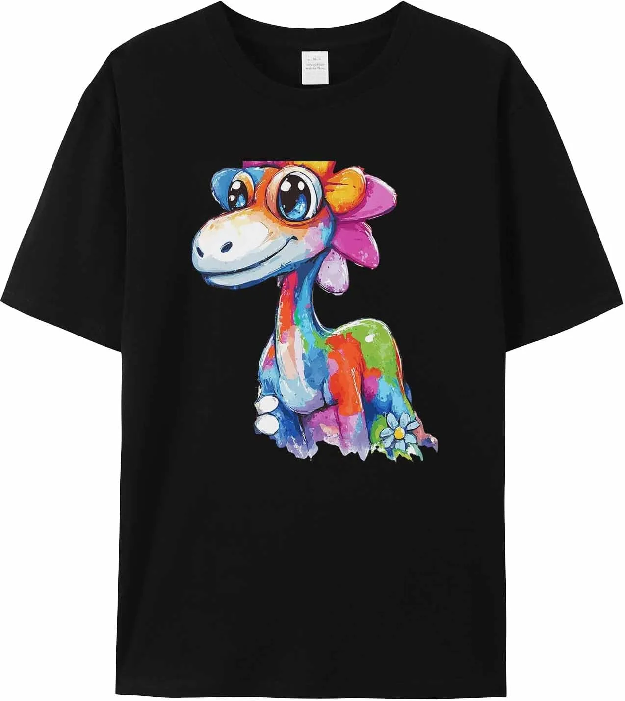 

Мужская футболка Dinosaur с коротким рукавом jdudh