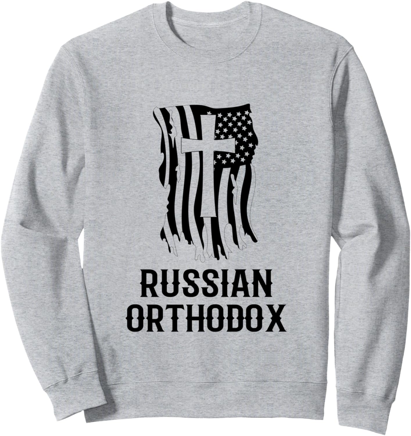 

Толстовка с патриотическим дизайном в стиле русской православной/русской христианской культуры, серая Russian Orthodox Church Outfit / Christianity, Серый, Толстовка с патриотическим дизайном в стиле русской православной/русской христианской культуры, сер