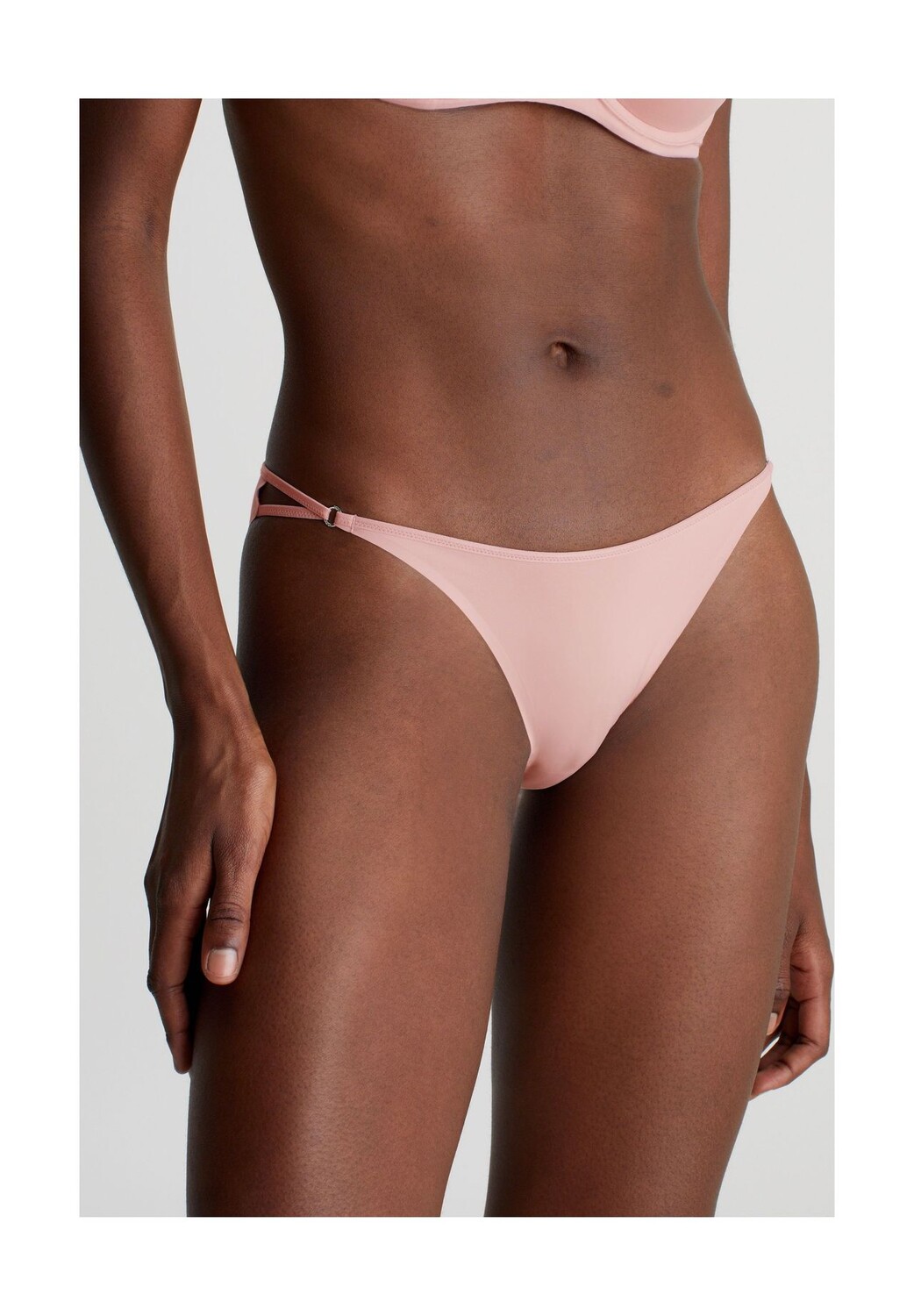 

Стринги с узкими боковыми планками, женские Calvin Klein, цвет Tqo Pink