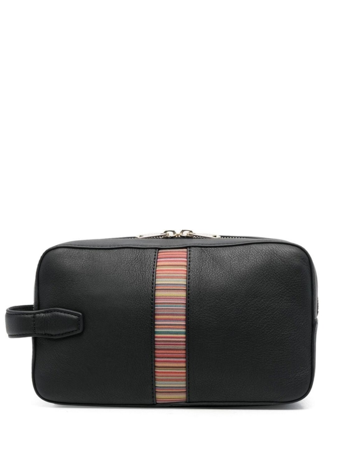 

Paul Smith несессер с контрастными полосками, черный
