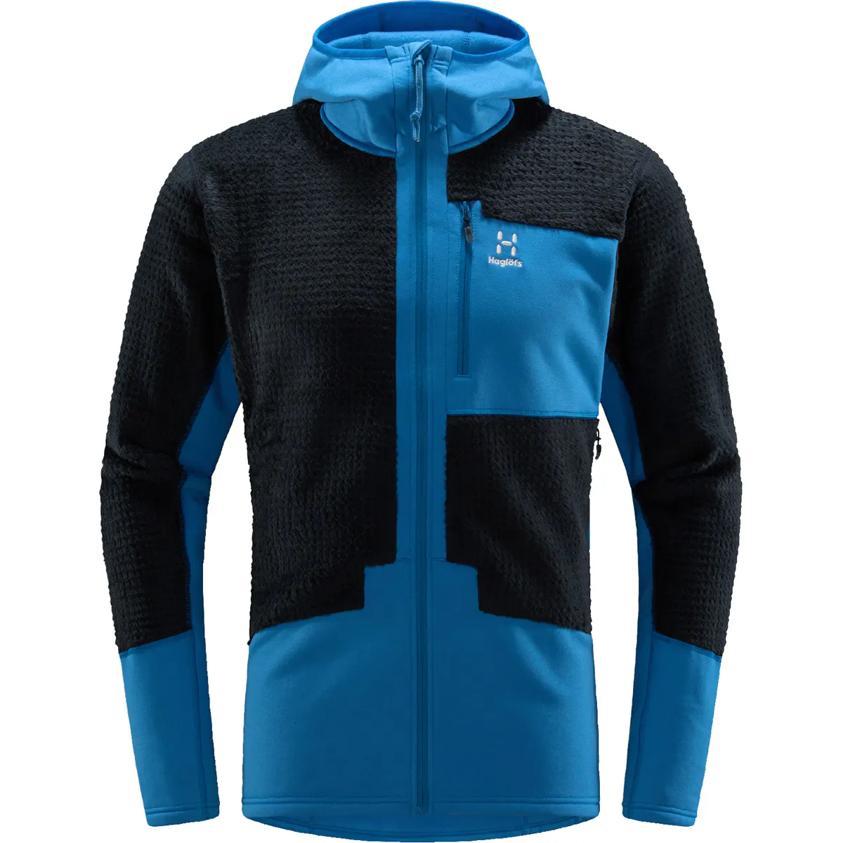 

Мужская флисовая кофта Haglofs ROC Spitz Mid Hood Haglöfs, синий/черный