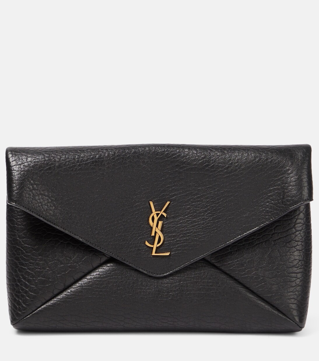 

Большая кожаная сумка cassandre Saint Laurent, черный