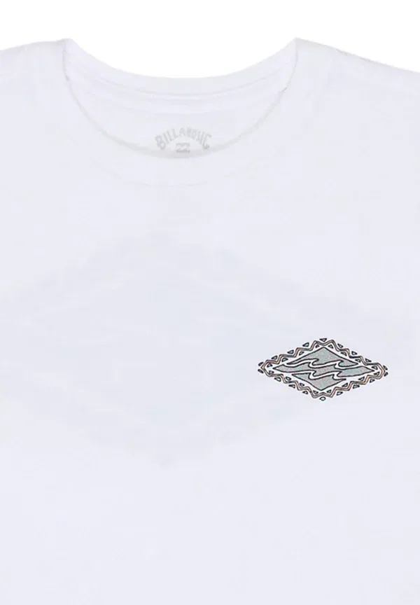 Футболка Billabong Crayon Wave T-Shirt für Jungen 8 16 EBBZT00222 Print T-Shirt, белый — фото 3