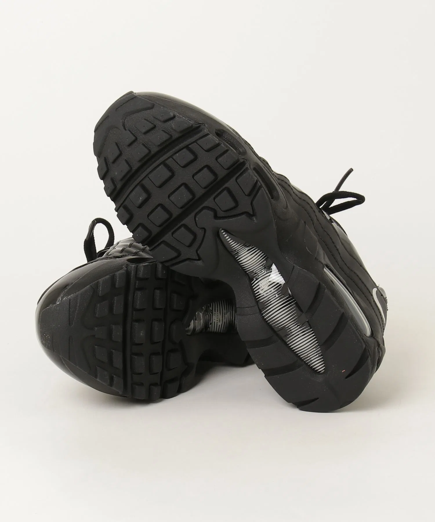 Унисекс кроссовки Air Max 95 Big Bubble NIKE чёрные — фото 3
