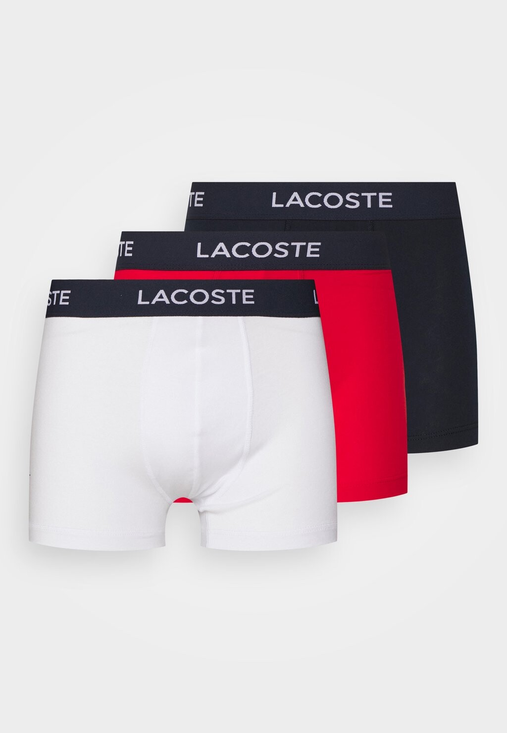 

Трусики 3 PACK Lacoste, цвет navy blue/white/red