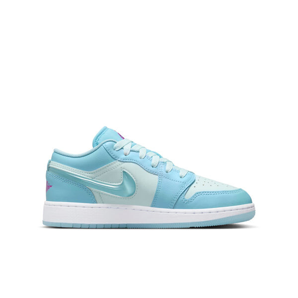 Кроссовки 1 low 'aquarius blue' Air Jordan, синий — фото 2