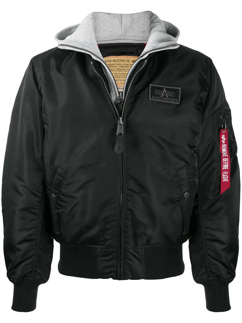 

Бомбер MA- Alpha Industries, черный
