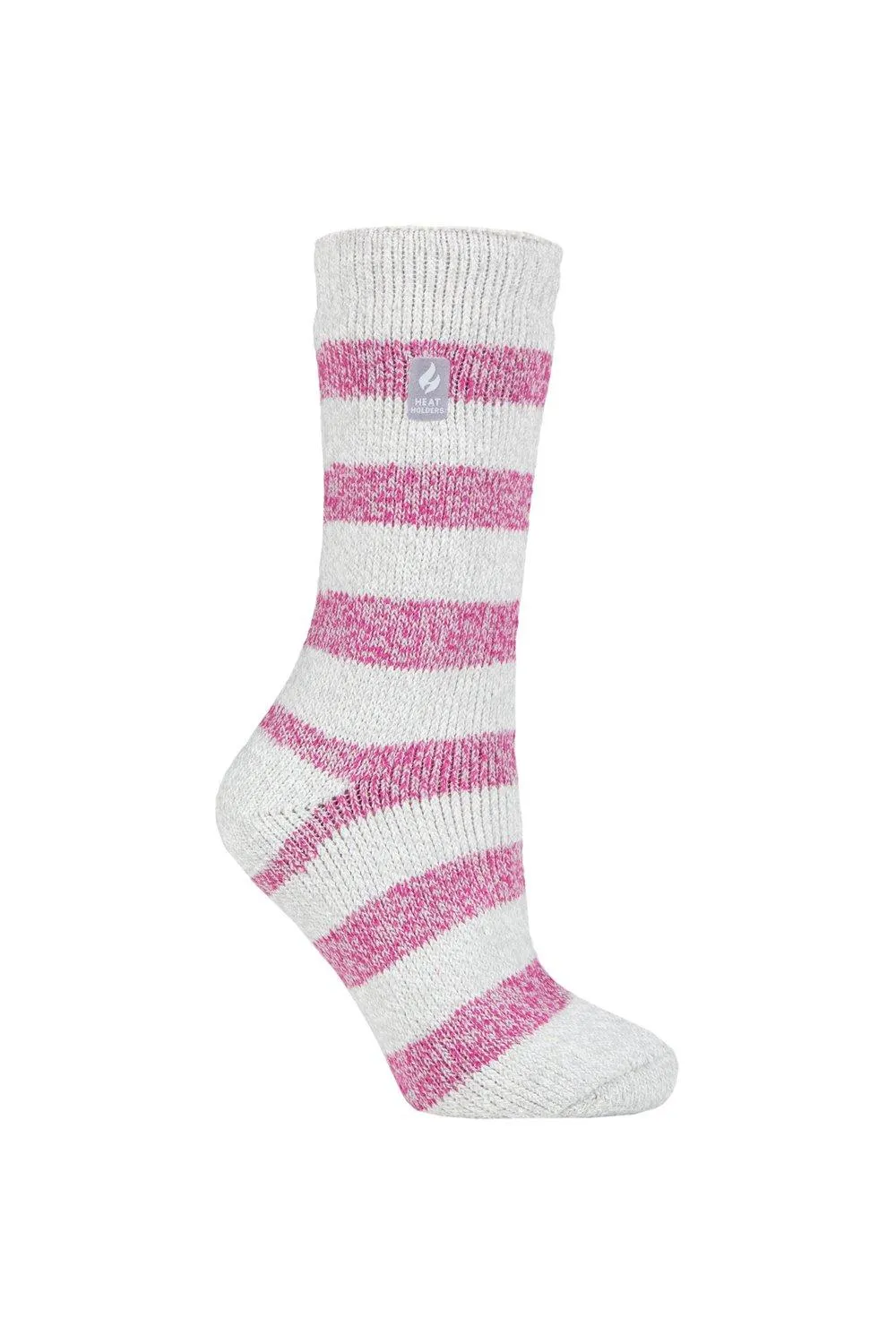 

1 пара термоносков с рисунком 2.3 TOG SOCKSHOP Heat Holders, серый