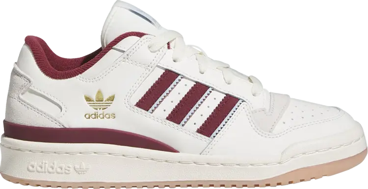 Кроссовки Wmns Forum Low CL 'White Shadow Red', белый