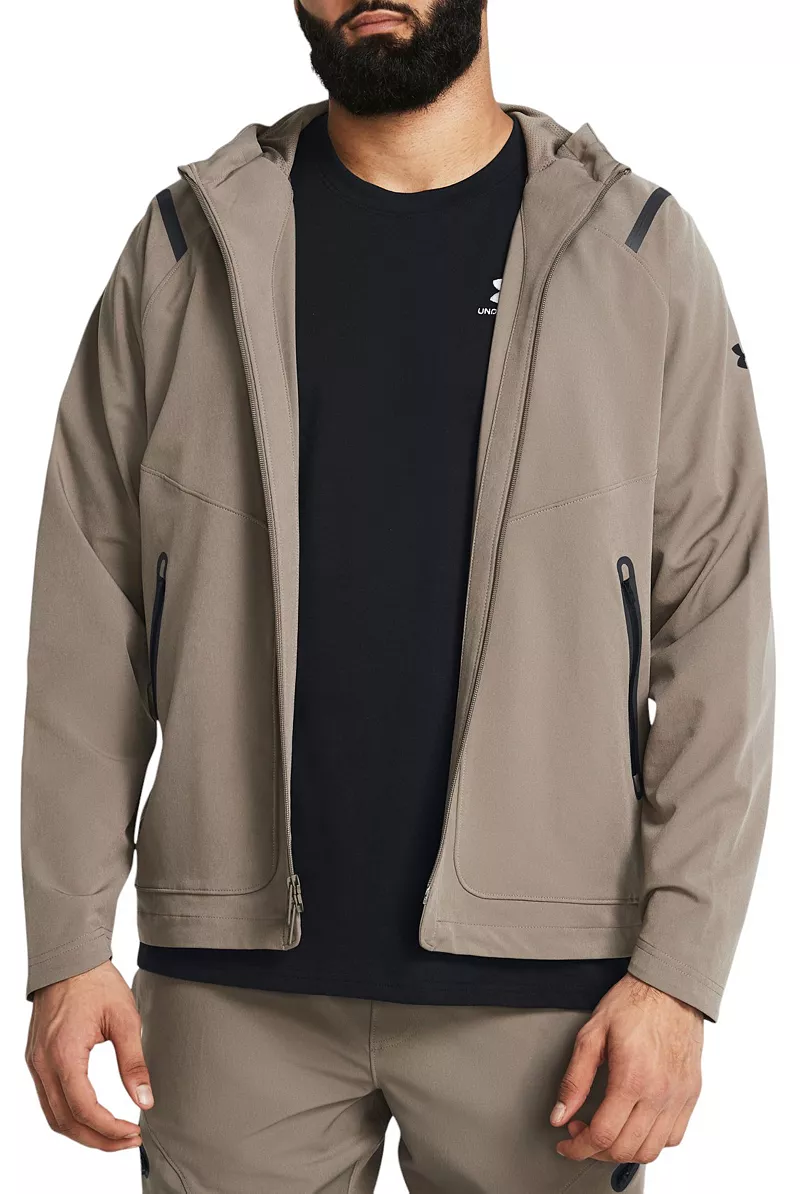 

Мужская куртка Under Armour Unstoppable, цвет Taupe Dusk/ Black