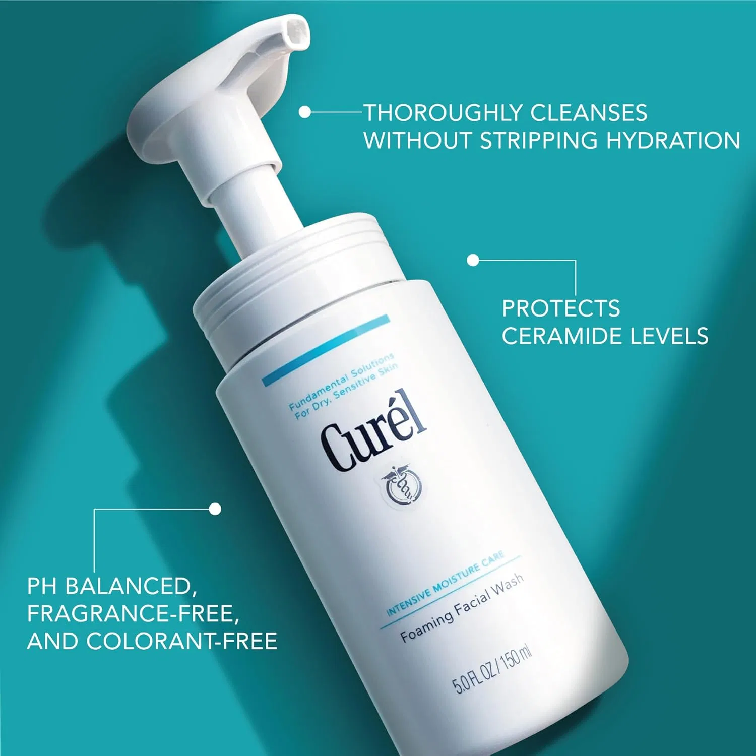 Пенка для умывания Curel — Gentle Cleansing для сухой чувствительной кожи от — фото 3