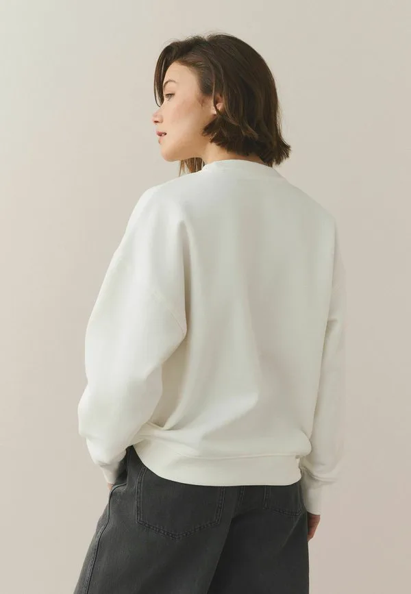 Свитшот с графическим принтом в стиле k-pop Next, White/Purple/Pink — фото 3