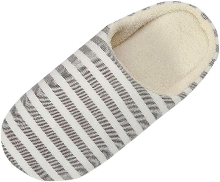 

Домашние тапочки KRIDDR для мужчин и женщин, из хлопка с флисовой подкладкой, зимние, с толстой подошвой, удобные, нескользящие, теплые тапочки, 38/39 Coffee