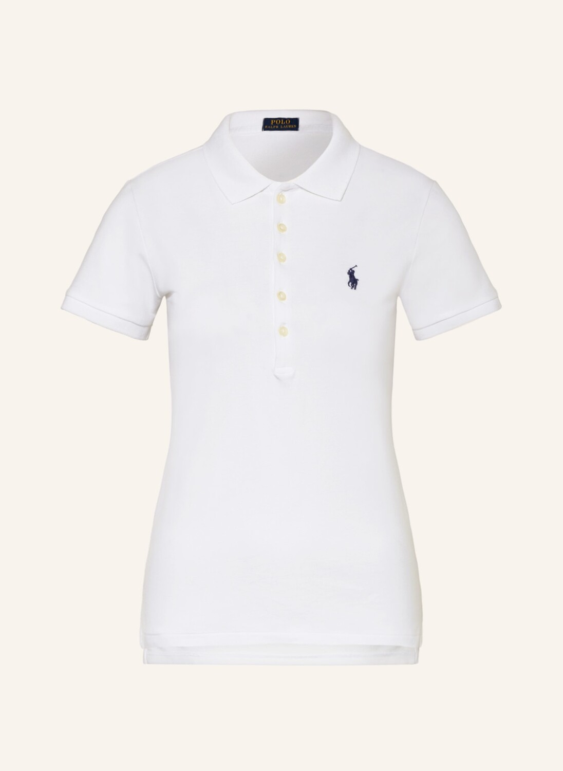 

Рубашка поло POLO RALPH LAUREN Piqué, белый