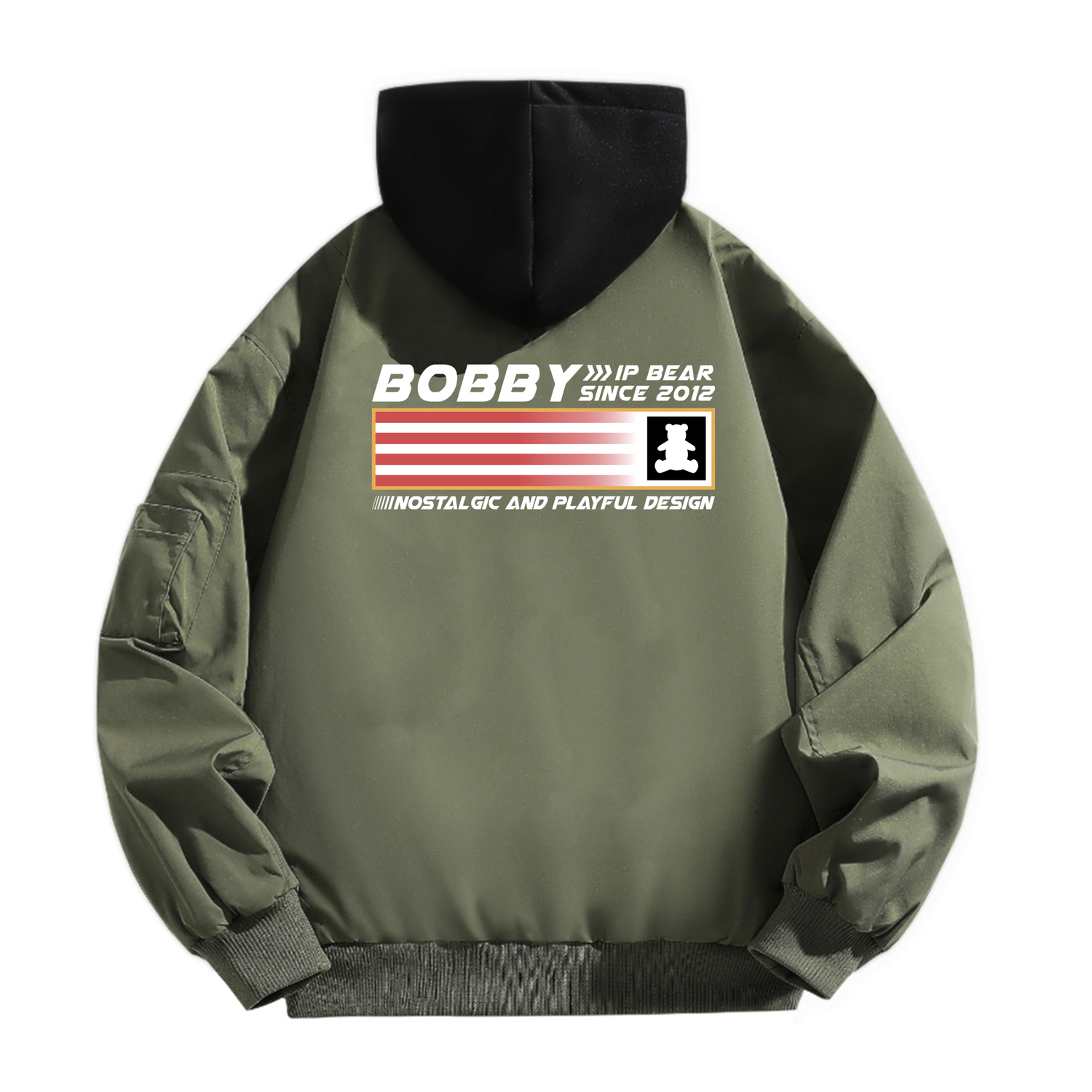 

BOBBY ABLEY Унисекс пуховик, Air Force Green (Upgraded Mock Two-Piece Pilot Down Jacket) (33999)