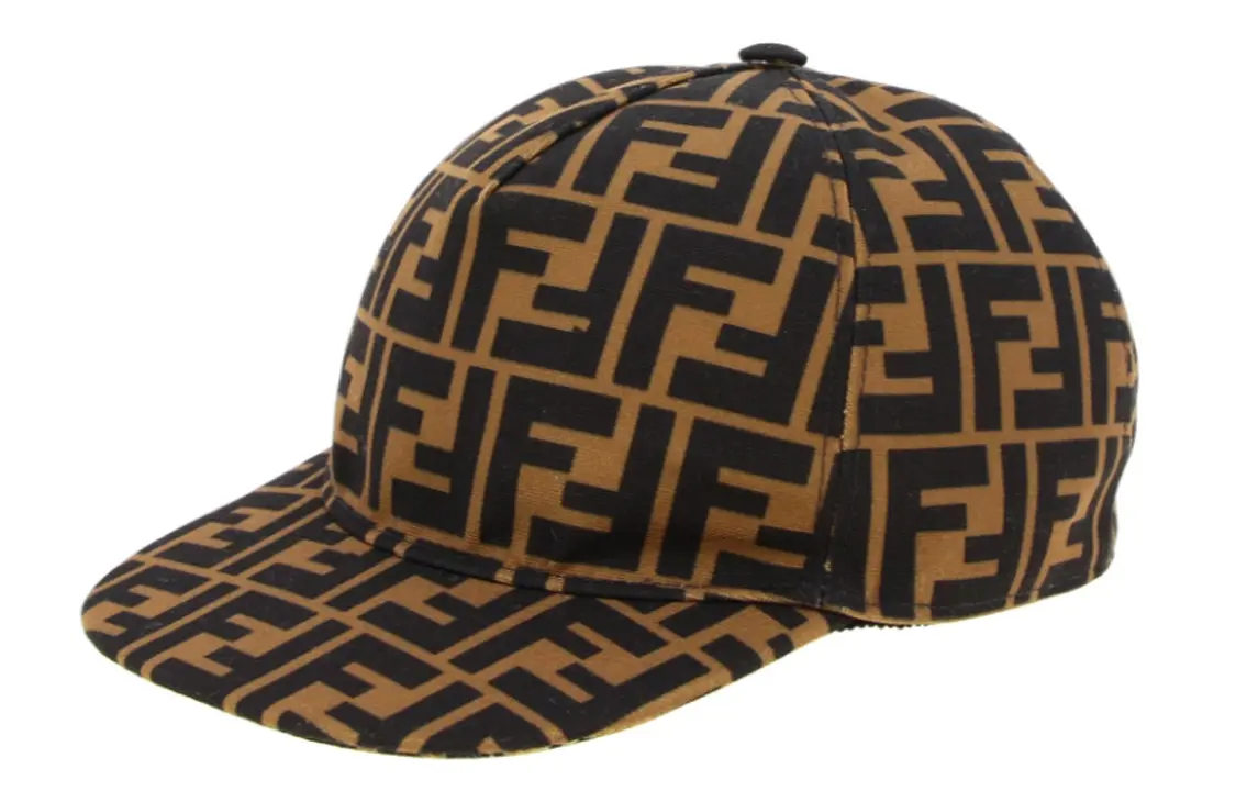 

FENDI Детская бейсболка с логотипом Ff, Brown