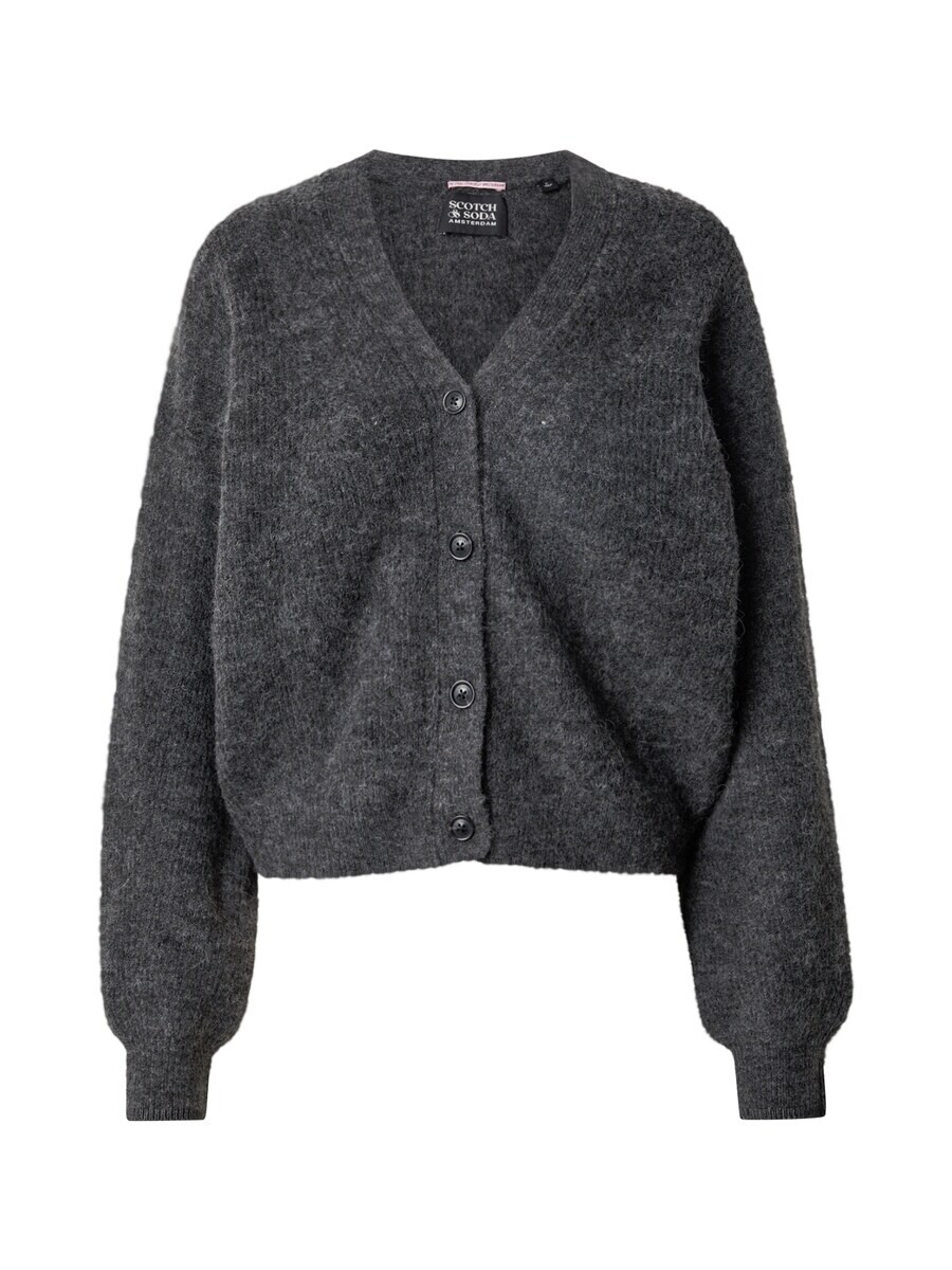 

Вязаный кардиган SCOTCH & SODA Knit Cardigan, пятнистый серый