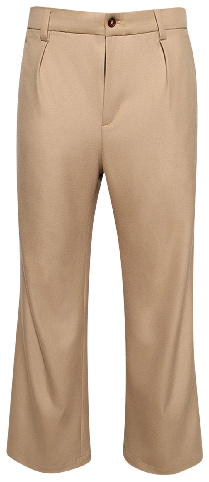 

Брюки Nahmias Pleated Trousers 'Sand Tropical Wool', загар
