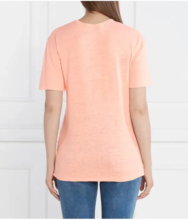 Футболка regular fit Polo Ralph Lauren, коралловый — фото 4