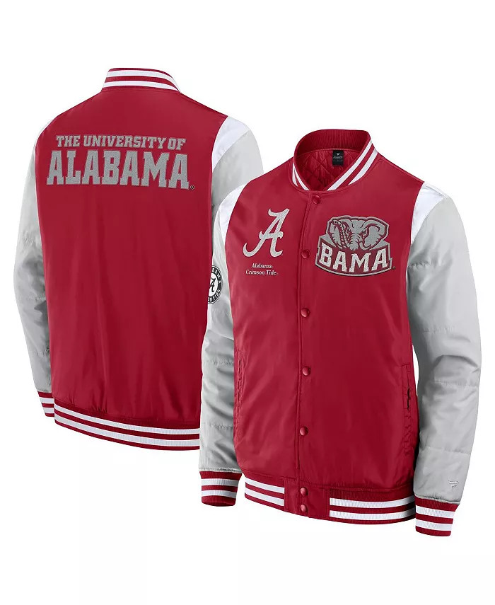 

Мужская куртка Alabama Crimson Tide Elements Elite на молнии, цвет малиновый Fanatics