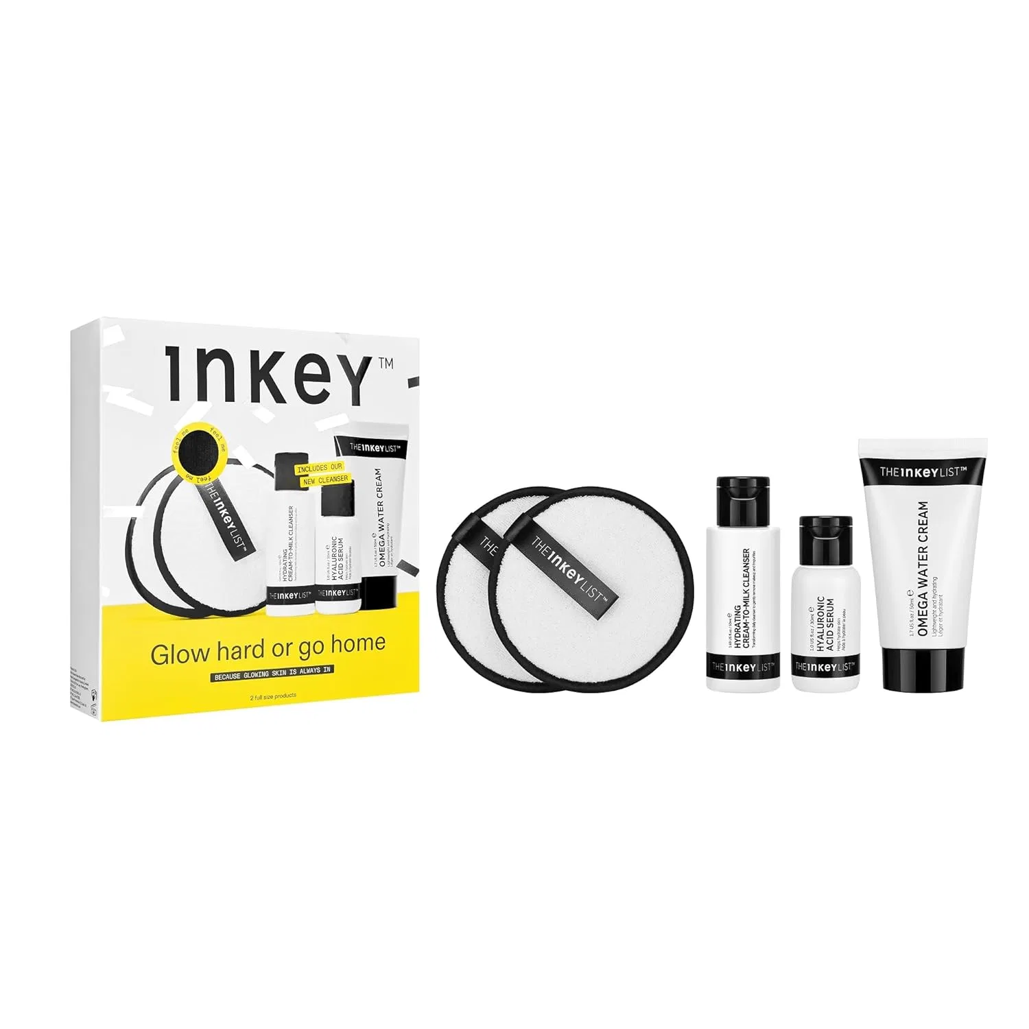 Набор для сияния кожи «Glow Hard or Go Home» от INKEY List The Inkey List
