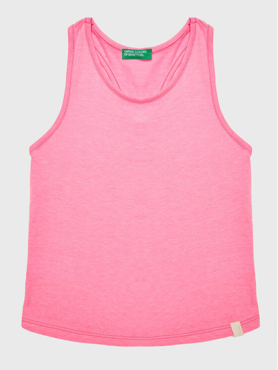 

Топ regular fit 37YKGH00F United Colors Of Benetton, розовый