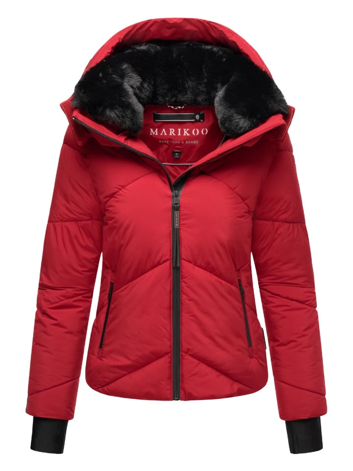 

Пуховик Marikoo, цвет dark red