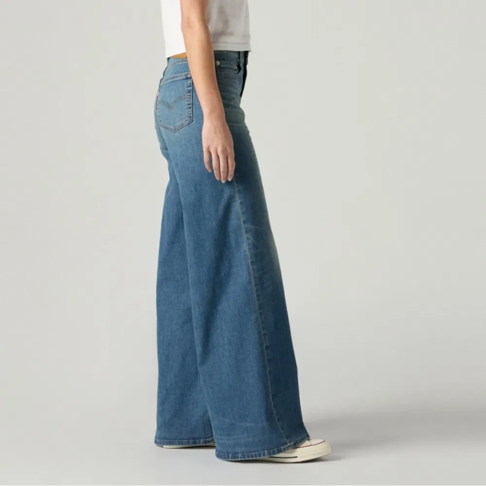 Женские джинсы 728 High-Rise Wide-Leg Cool, индиго, от Levi's — фото 2