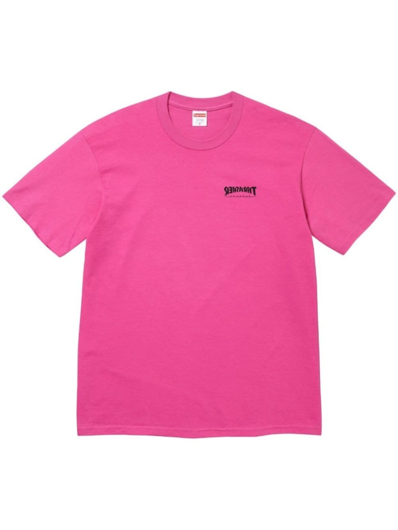 

Supreme футболка Cross Pink из коллаборации с Thrasher, розовый