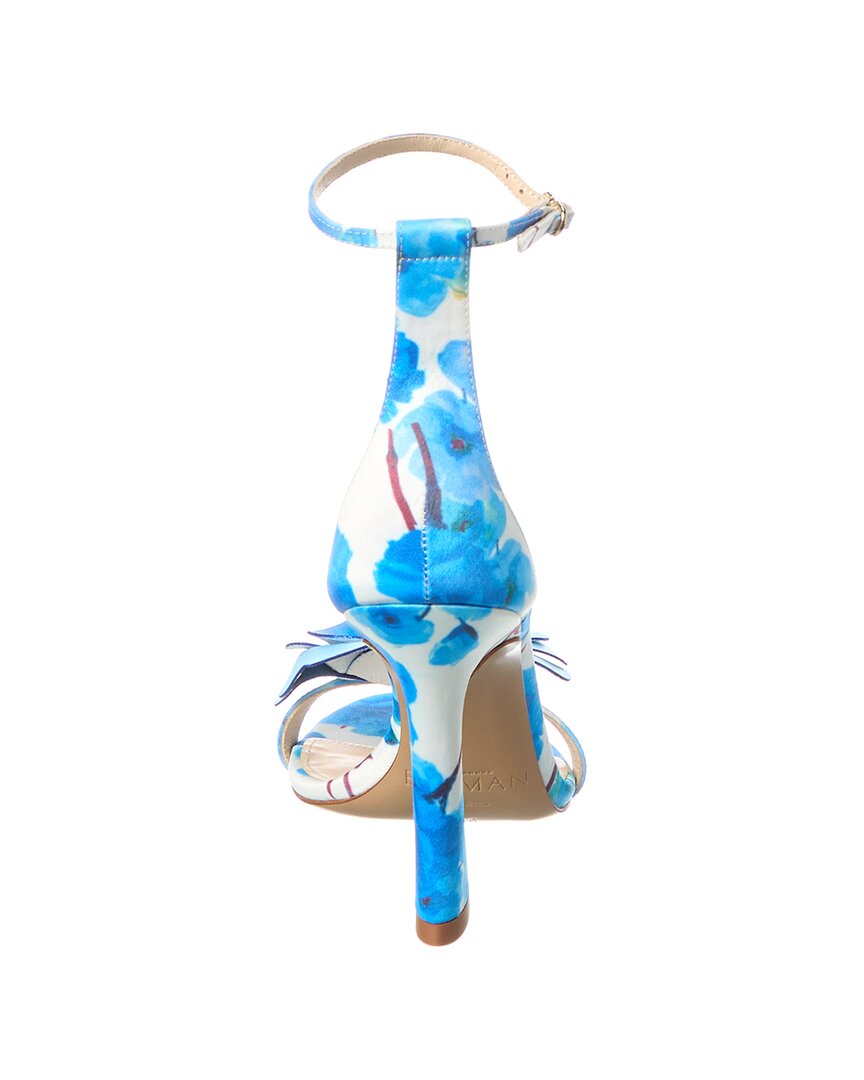 Alexandre Birman Dahlia 100 Satin Sandal, синий — фото 3