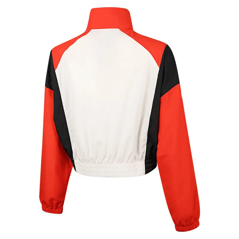 Nike Спортивная куртка женская парусная бело-красно-черная, Sail White/Passion Red/Black — фото 2