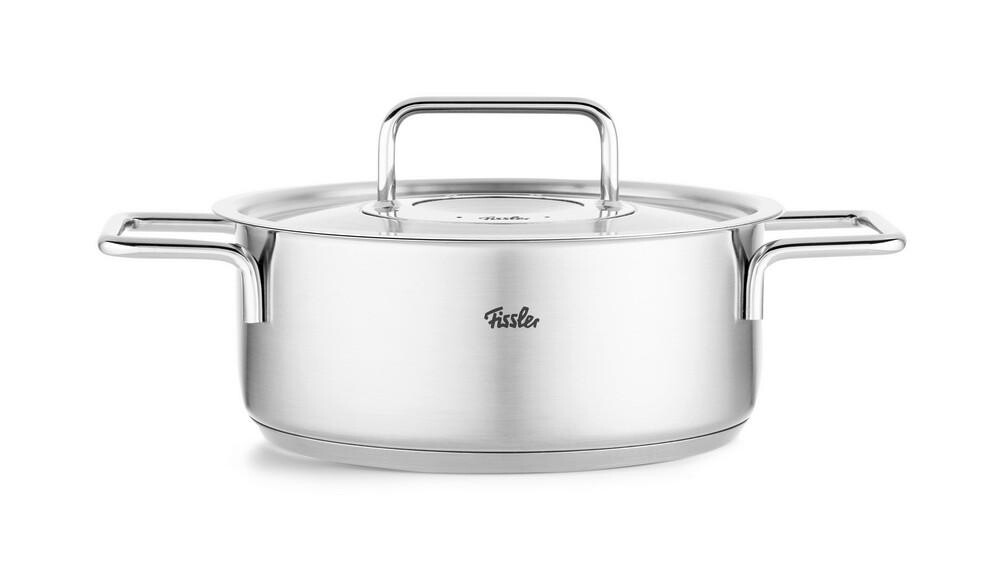 

Frying pot pure Fissler, серебряный